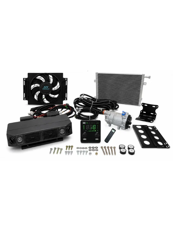 Coolman Gizli Elektrikli Klima Seti (Yatay 405 Evaporatörlü – (12V/24V)