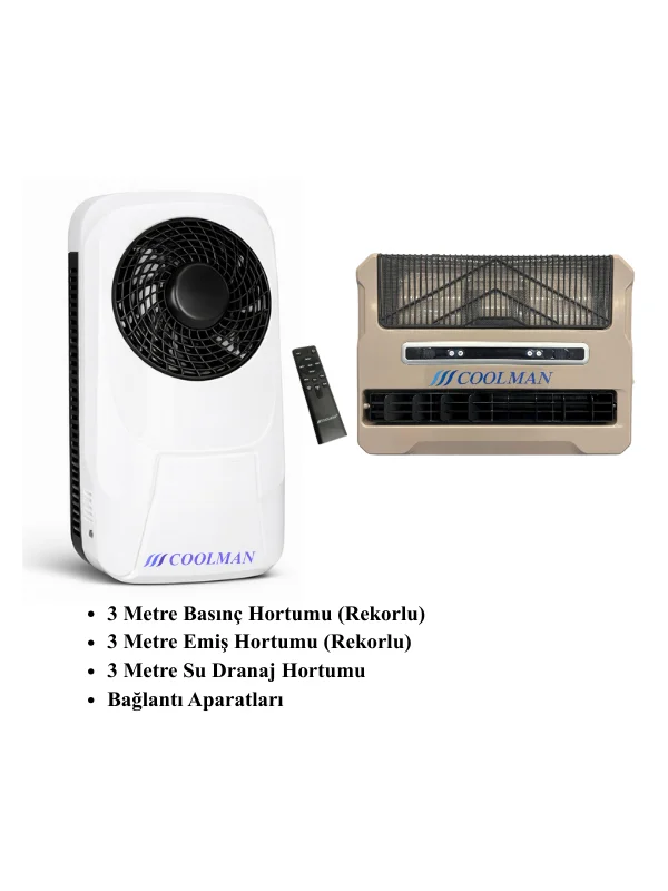Coolman CT1500 Split Elektrikli Klima Seti (12V-24V)